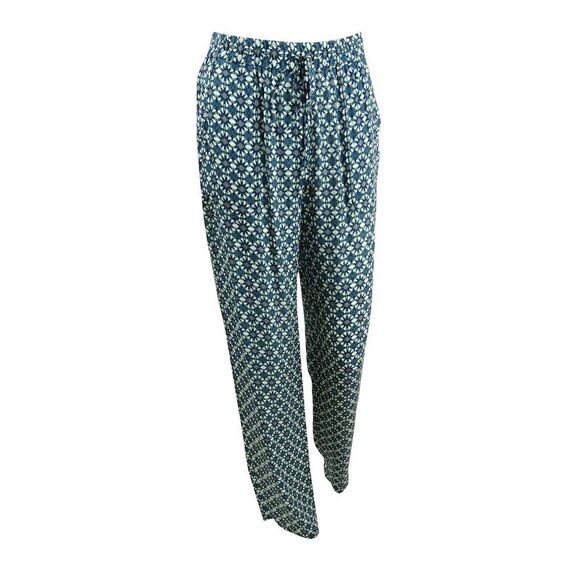 Elie Tahari Women's Zuma Printed Pull-On Pants - Amalfi Multi
